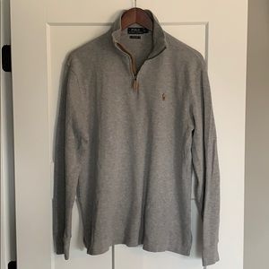 Ralph Lauren quarter zip Estate Rib pullover